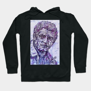 STEVE MCQUEEN ink and watercolor portrait .1 Hoodie